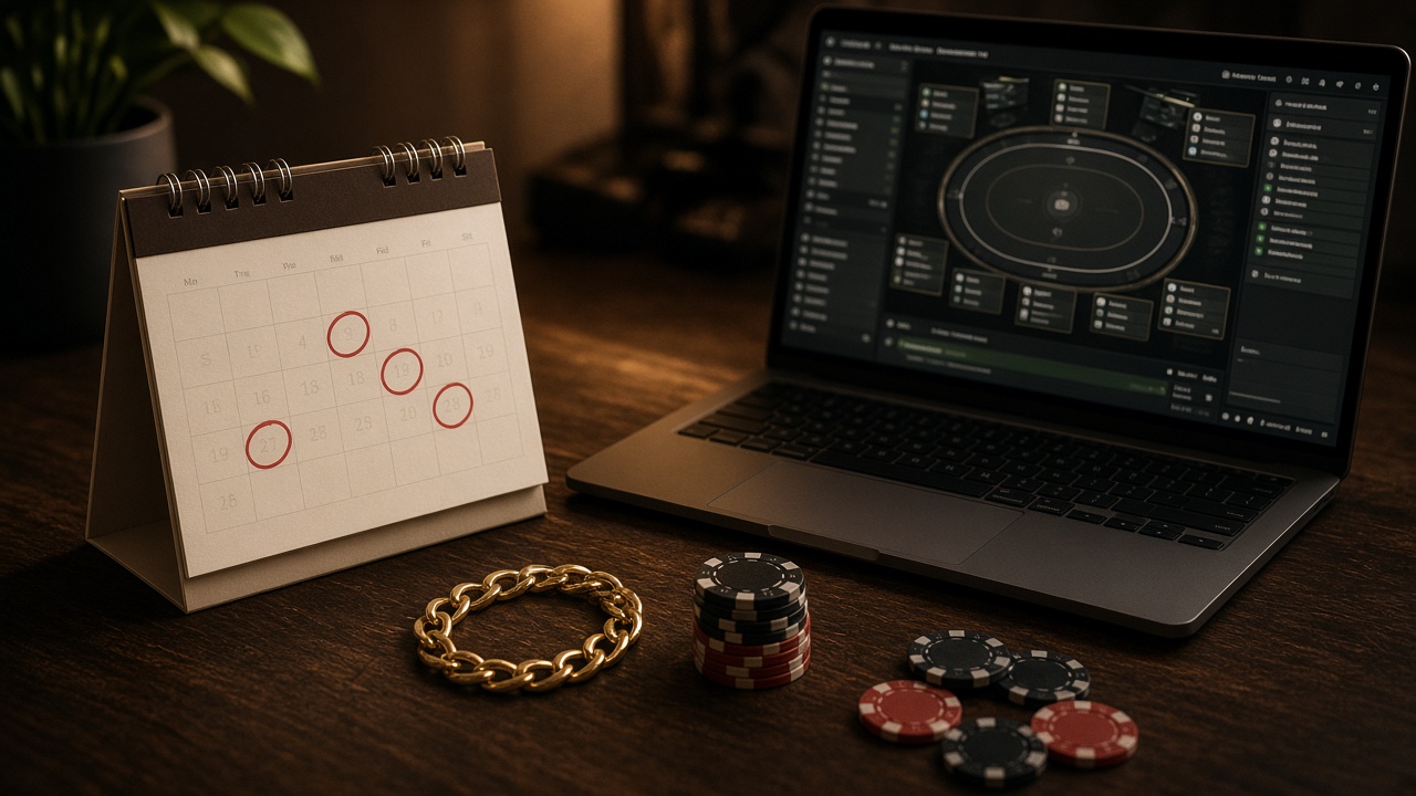 WSOP线上赛时间表
